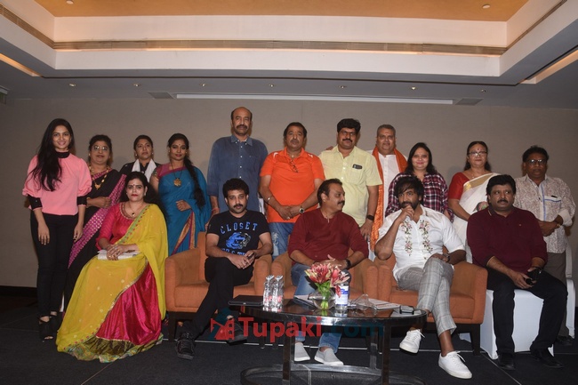 Actor VK Naresh Supports Manchu Vishnu Panel Pressmeet Pics